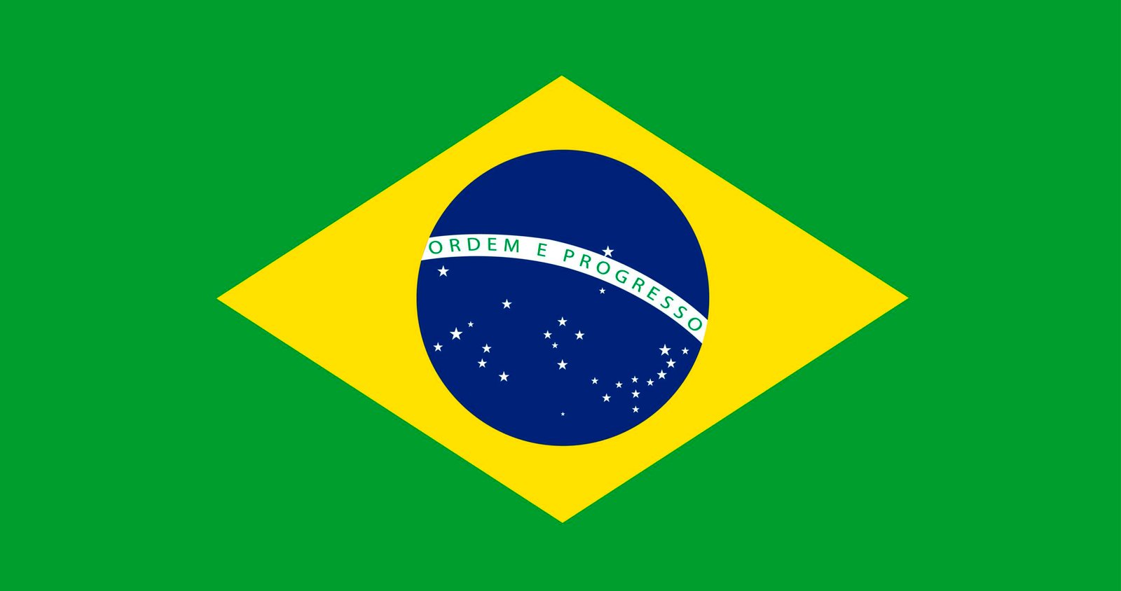 Illustration of Brazil flag