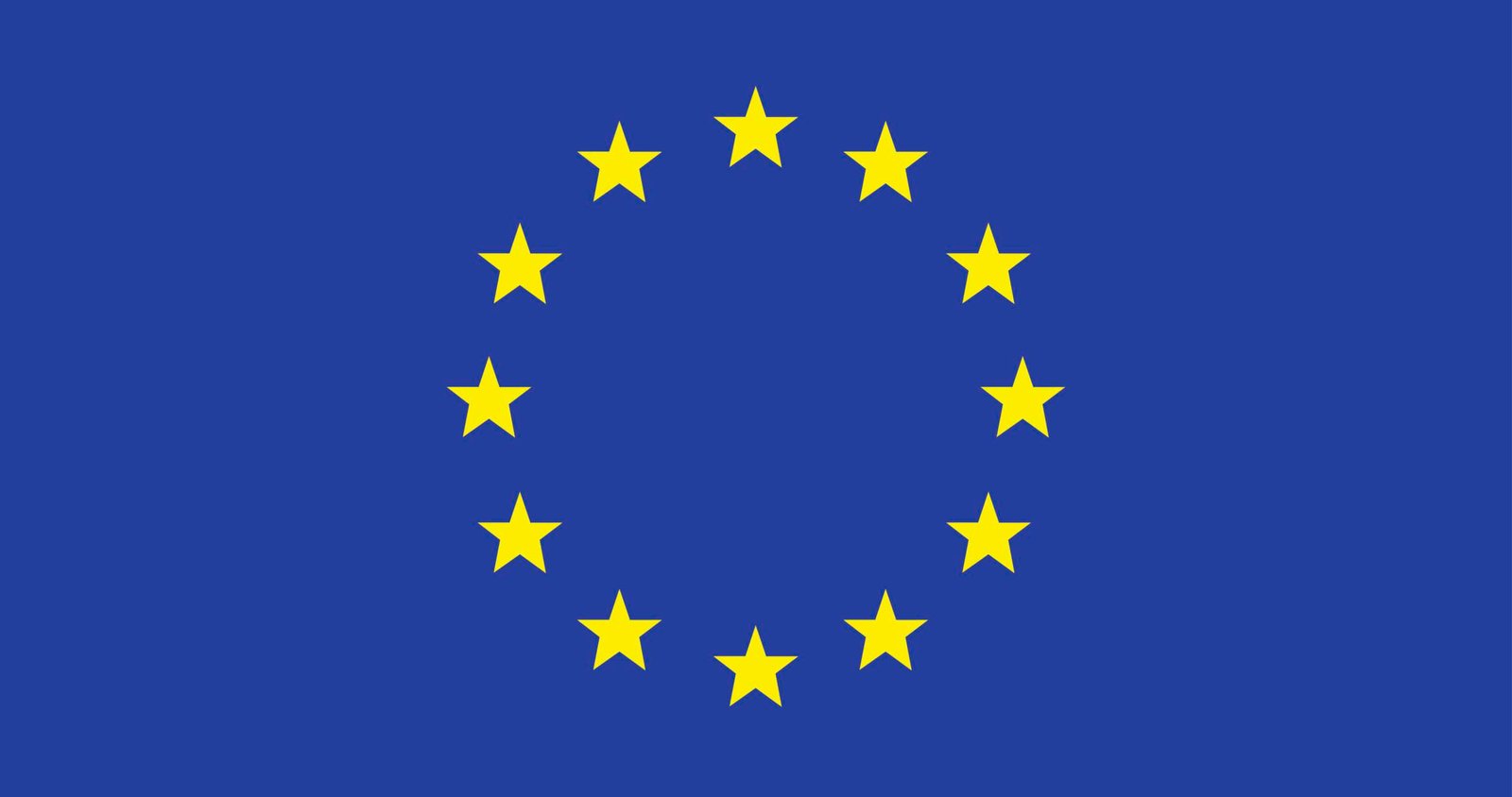 Illustration of European Union flag